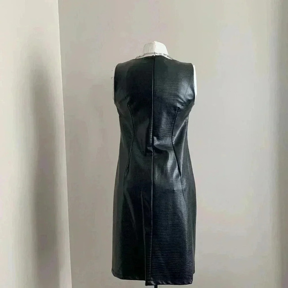 Shelby & Palmer Faux Croc Skin Sheath Dress​​ - Picture 4 of 8